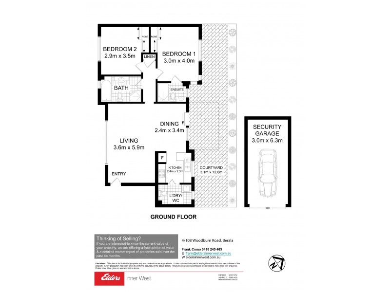 4/108 Woodburn Road, Berala NSW 2141 Floorplan