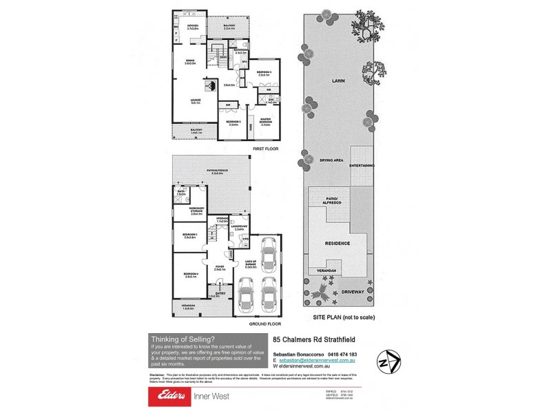 85 Chalmers Road, Strathfield NSW 2135 Floorplan