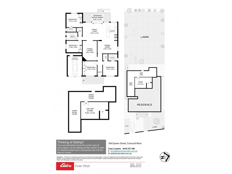 184 Queen Street, Concord West NSW 2138 Floorplan