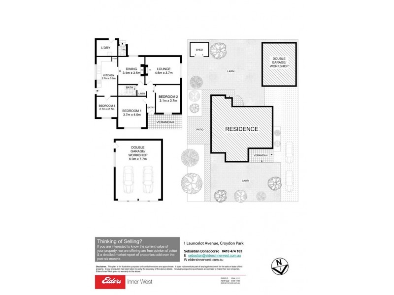 1 Launcelot Avenue, Croydon Park NSW 2133
