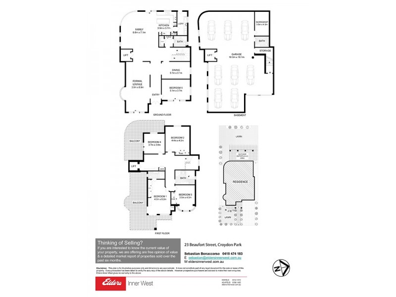 23 Beaufort Street, Croydon Park NSW 2133 Floorplan