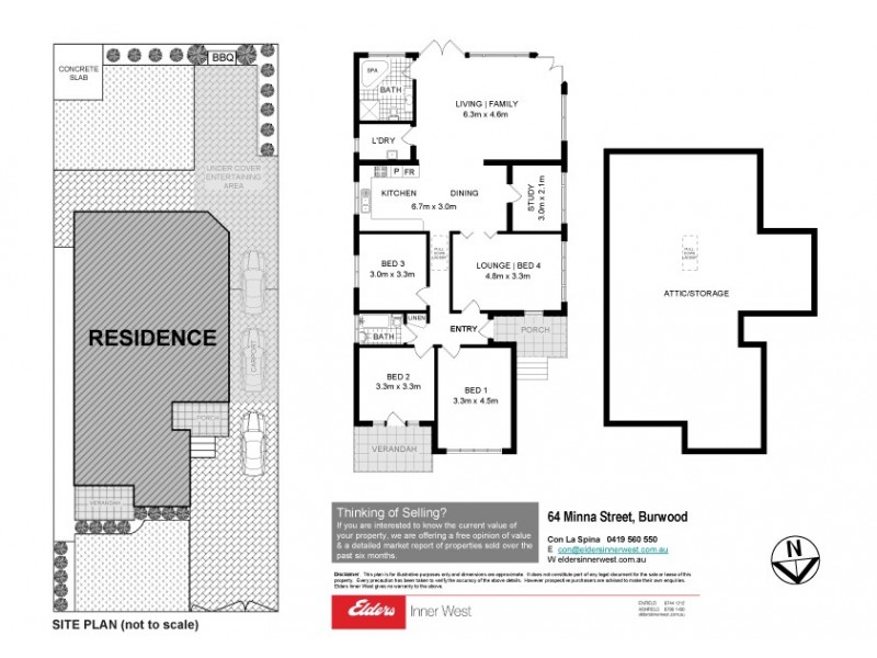 64 Minna Street, Burwood NSW 2134 Floorplan