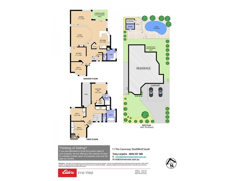 11 The Causeway, Strathfield South NSW 2136 Floorplan