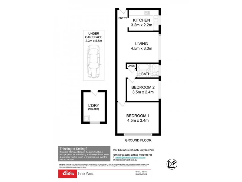 1/37 Edwin Street South, Croydon NSW 2132 Floorplan