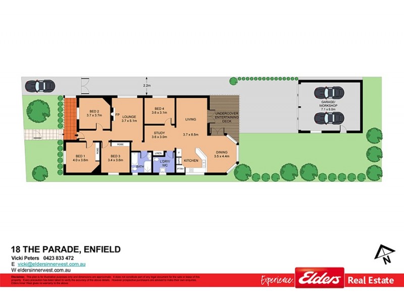 18 The Parade, Enfield NSW 2136 Floorplan