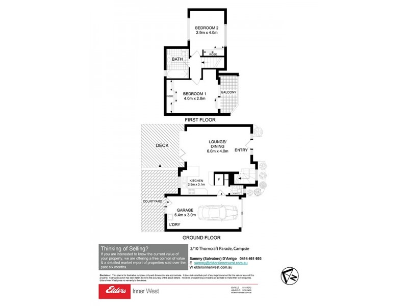2/10 Thorncraft Parade, Campsie NSW 2194 Floorplan