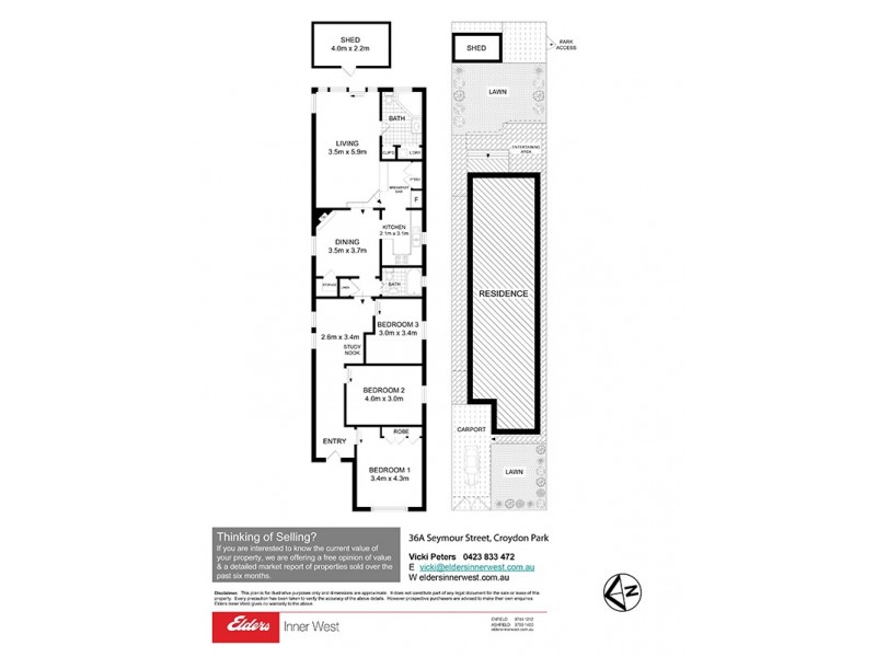 36A Seymour Street, Croydon Park NSW 2133 Floorplan