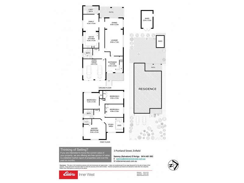 3 Portland Street, Enfield NSW 2136 Floorplan