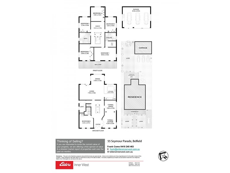 55 Seymour Parade, Belfield NSW 2191 Floorplan