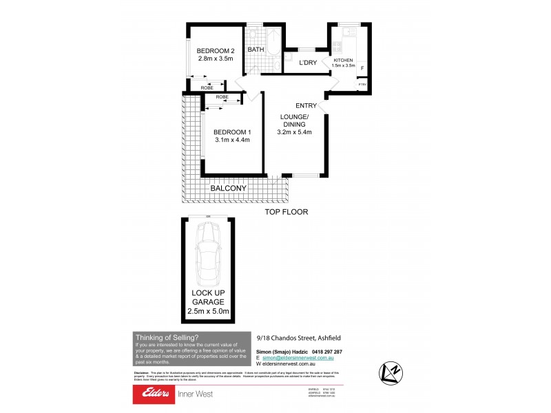 9/18 Chandos Street, Ashfield NSW 2131