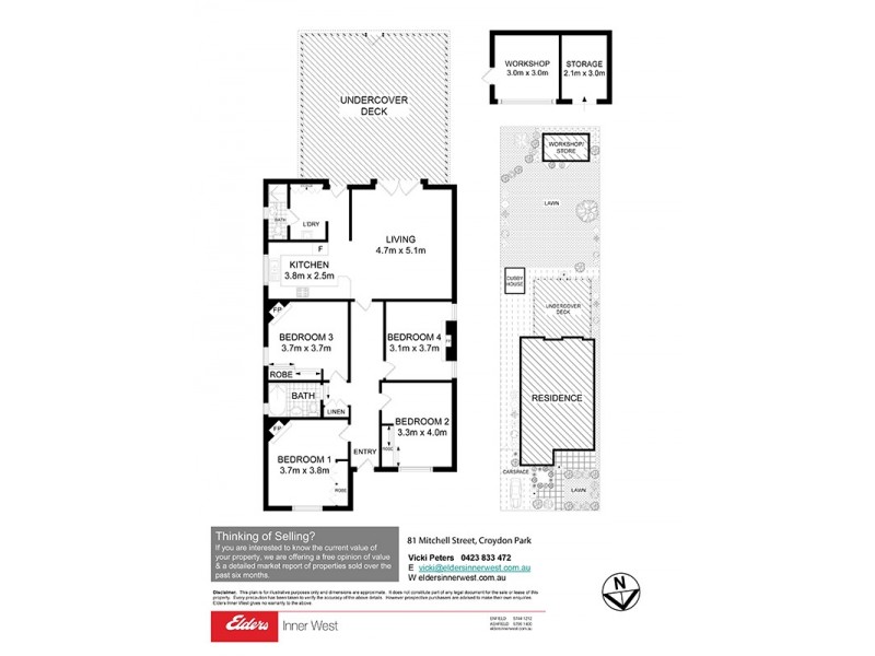 81 Mitchell Street, Croydon Park NSW 2133 Floorplan