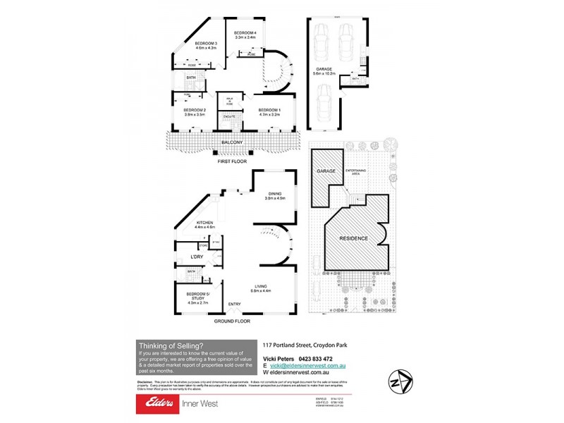 117 Portland Street, Croydon Park NSW 2133 Floorplan