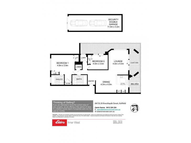 84/18-20 Knocklayde Street, Ashfield NSW 2131 Floorplan