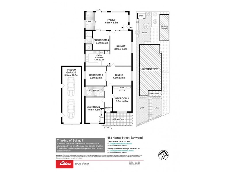 453 Homer Street, Earlwood NSW 2206 Floorplan
