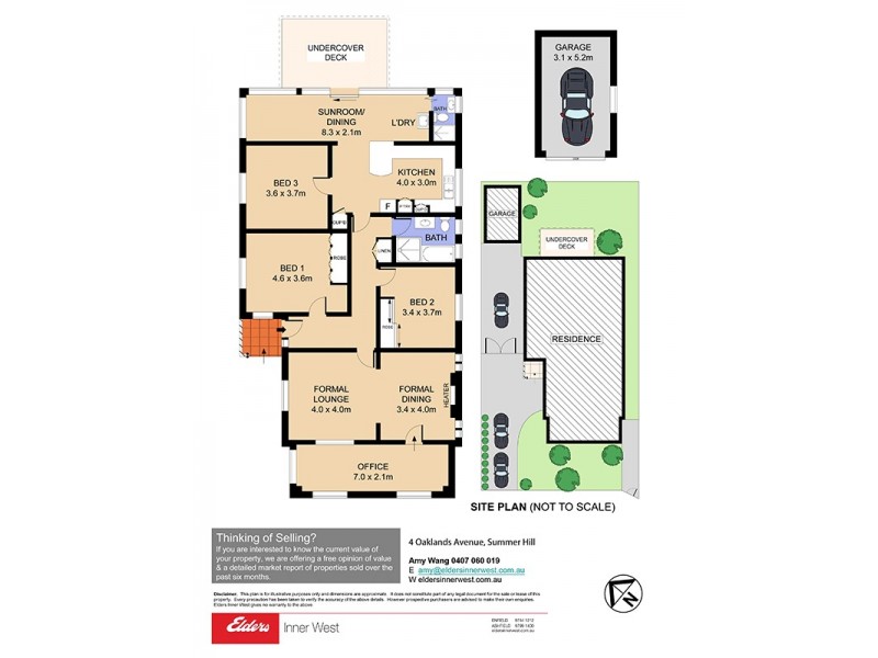 4 Oaklands Avenue, Summer Hill NSW 2130 Floorplan