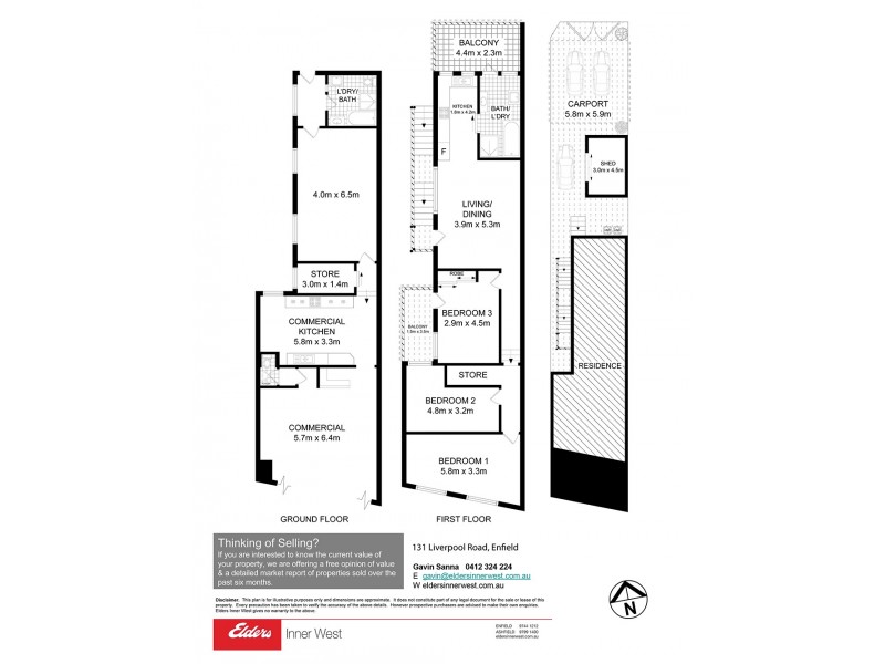 131 Liverpool Road, Burwood NSW 2134 Floorplan