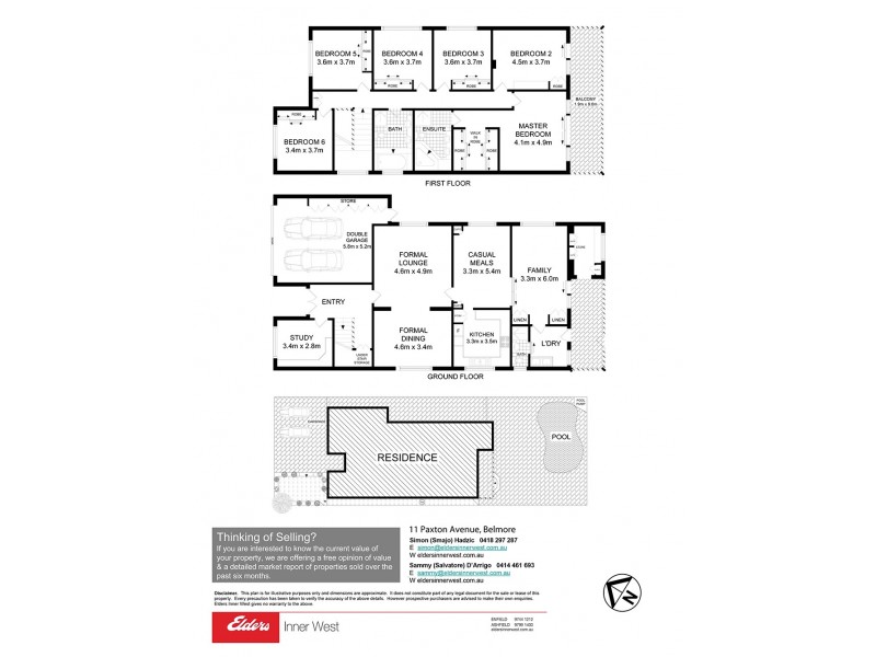 11 Paxton Avenue, Belmore NSW 2192 Floorplan