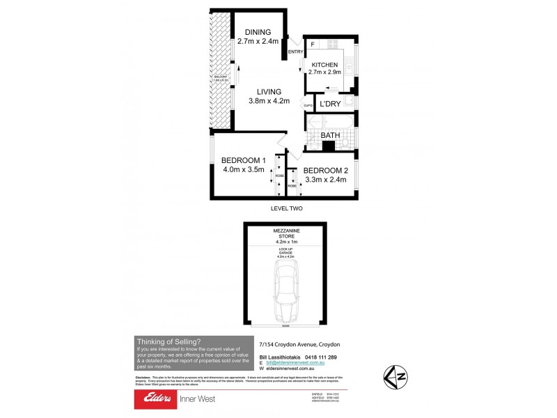 7/154 Croydon Avenue, Croydon Park NSW 2133 Floorplan