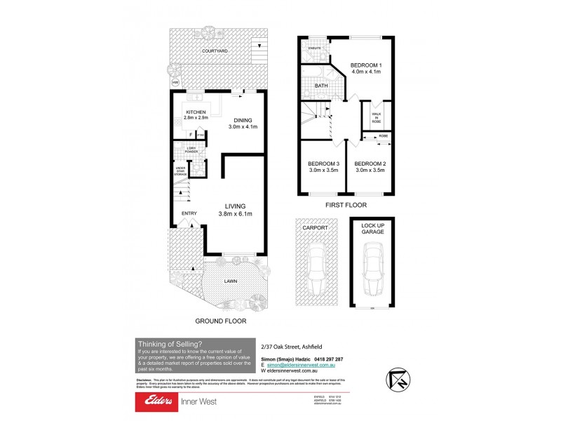 2/37 Oak Street, Ashfield NSW 2131 Floorplan