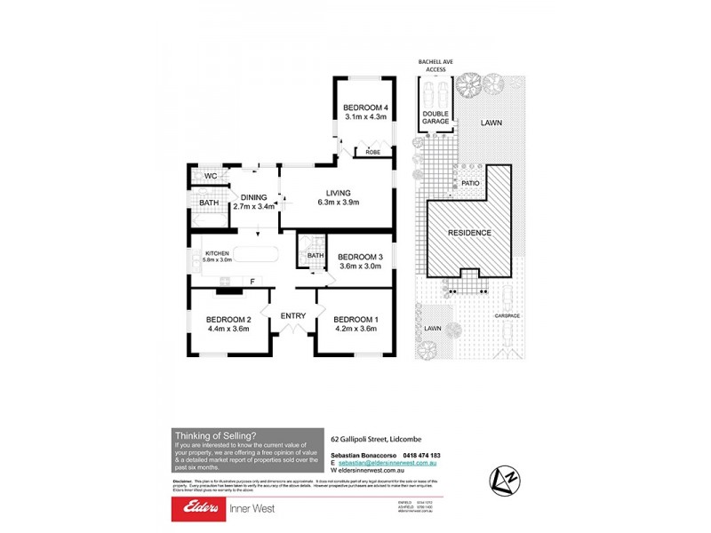 62 Gallipoli Street, Lidcombe NSW 2141 Floorplan