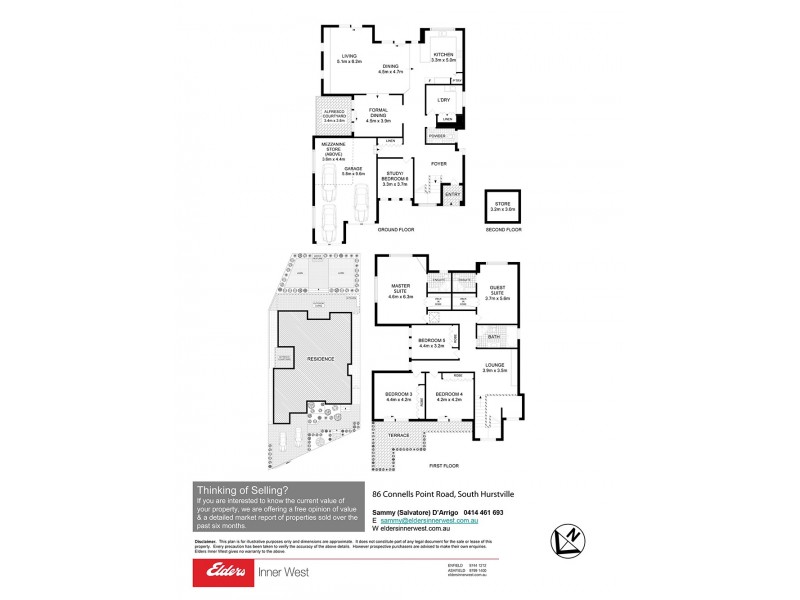 86 Connells Point Road, South Hurstville NSW 2221 Floorplan