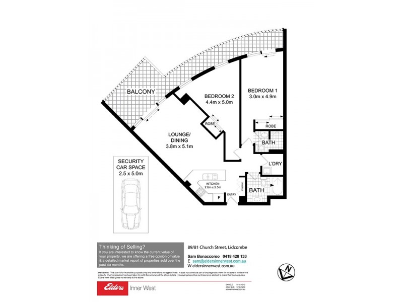 89/81 Church Street, Lidcombe NSW 2141 Floorplan