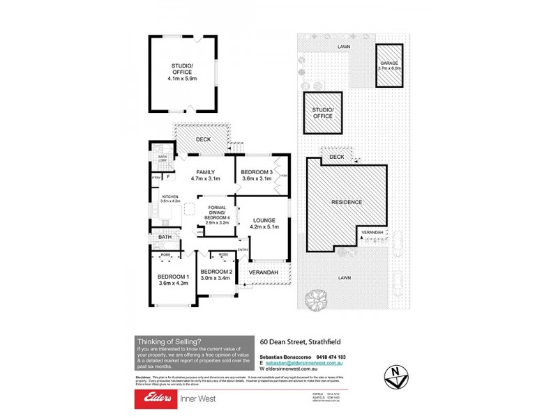 60 Dean Street, Strathfield South NSW 2136 Floorplan