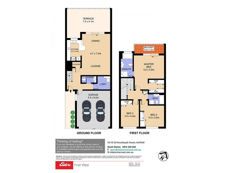 16/18-20 Knocklayde Street, Ashfield NSW 2131 Floorplan