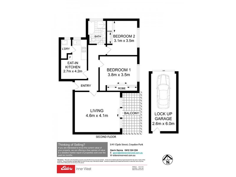 5/41 Clyde Street, Croydon Park NSW 2133 Floorplan