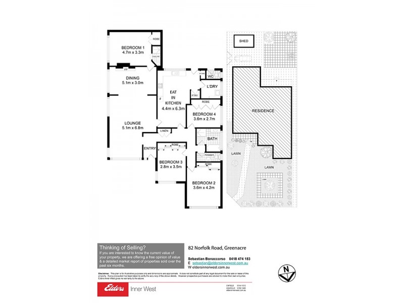 82 Norfolk Road, Greenacre NSW 2190 Floorplan
