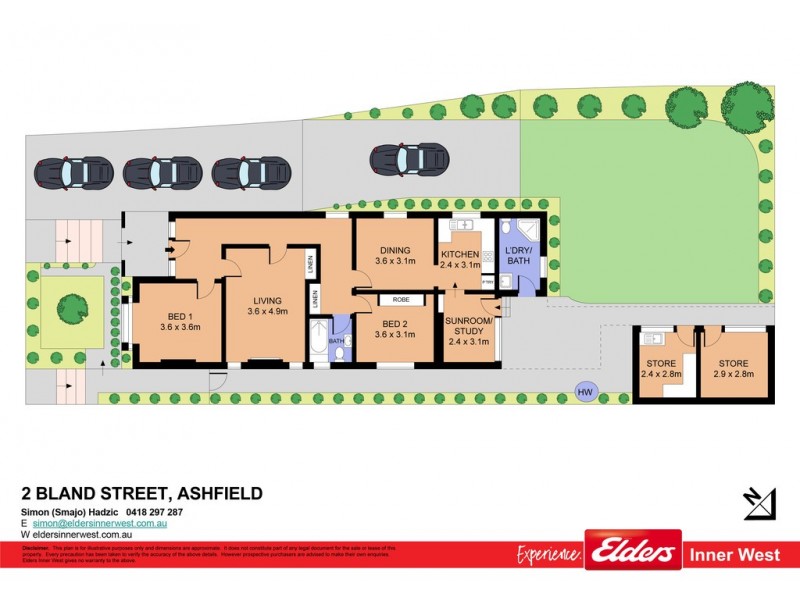 2 Bland Street, Ashfield NSW 2131 Floorplan