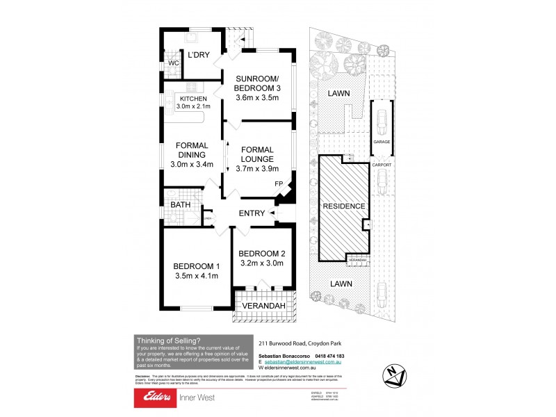 211 Burwood Road, Croydon Park NSW 2133 Floorplan