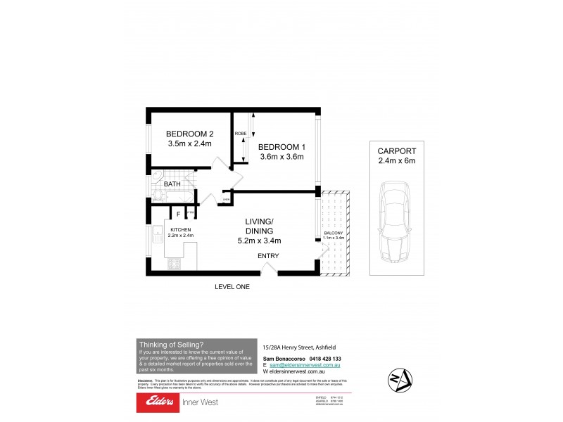 15/28A Henry Street, Ashfield NSW 2131