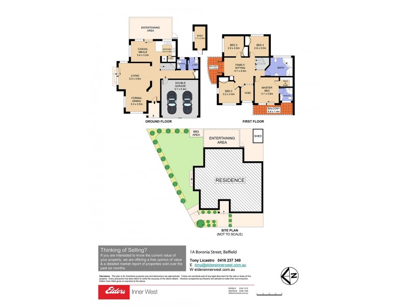 1A Boronia Street, Belfield NSW 2191 Floorplan
