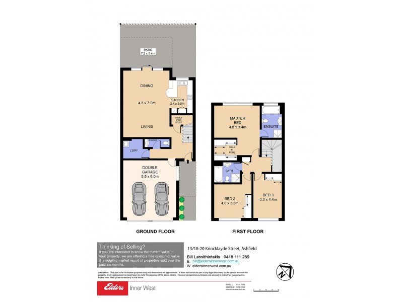 13/18-20 Knocklayde St (Enter Via Church St), Ashfield NSW 2131 Floorplan
