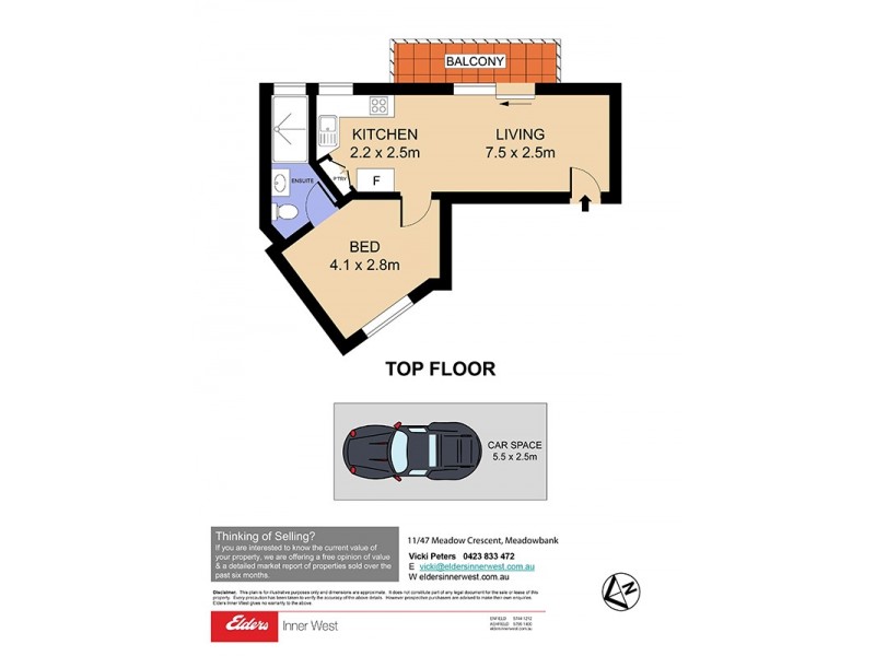 11/47 Meadow Crescent, Meadowbank NSW 2114 Floorplan