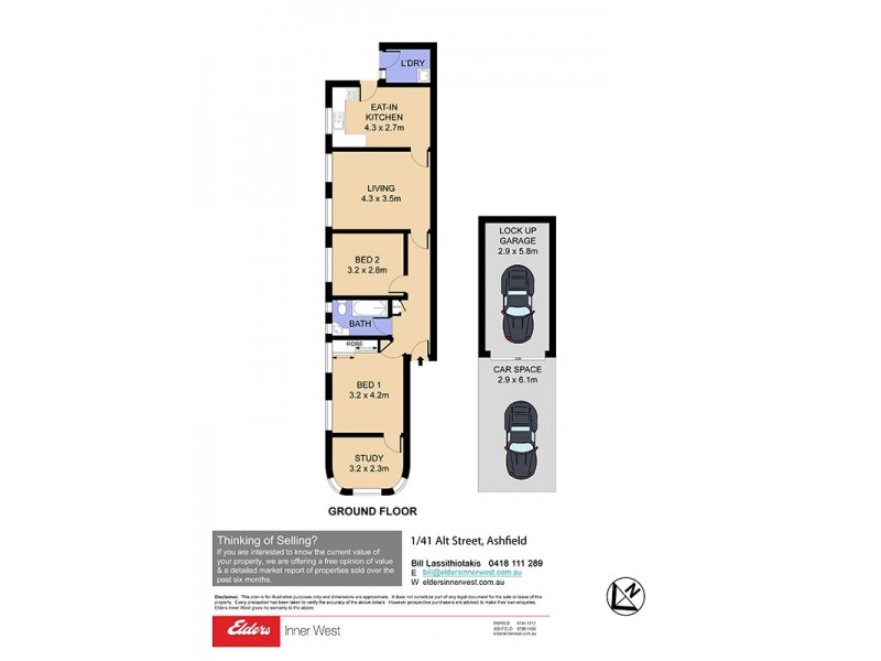 1/41 Alt Street, Ashfield NSW 2131 Floorplan