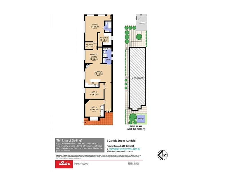 6 Carlisle Street, Ashfield NSW 2131 Floorplan