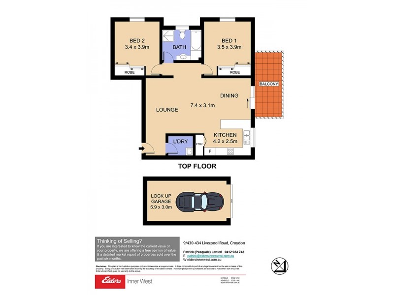9/430-434 Liverpool Road, Croydon NSW 2132 Floorplan