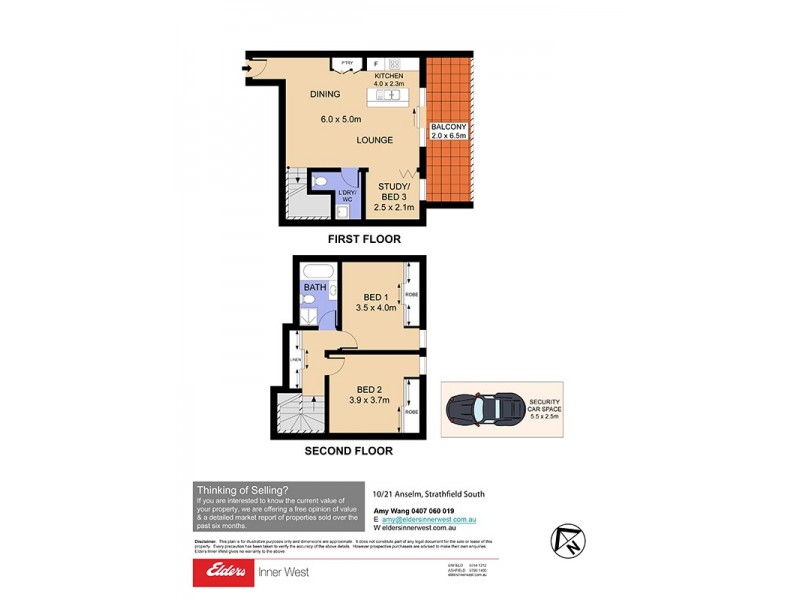 10/21 Anselm Street, Strathfield South NSW 2136 Floorplan