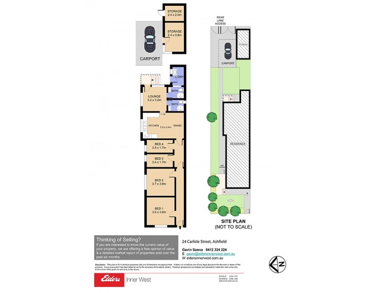 24 Carlisle Street, Ashfield NSW 2131 Floorplan