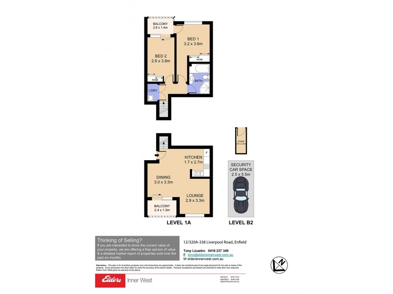 12/320A-338 Liverpool Road, Enfield NSW 2136 Floorplan