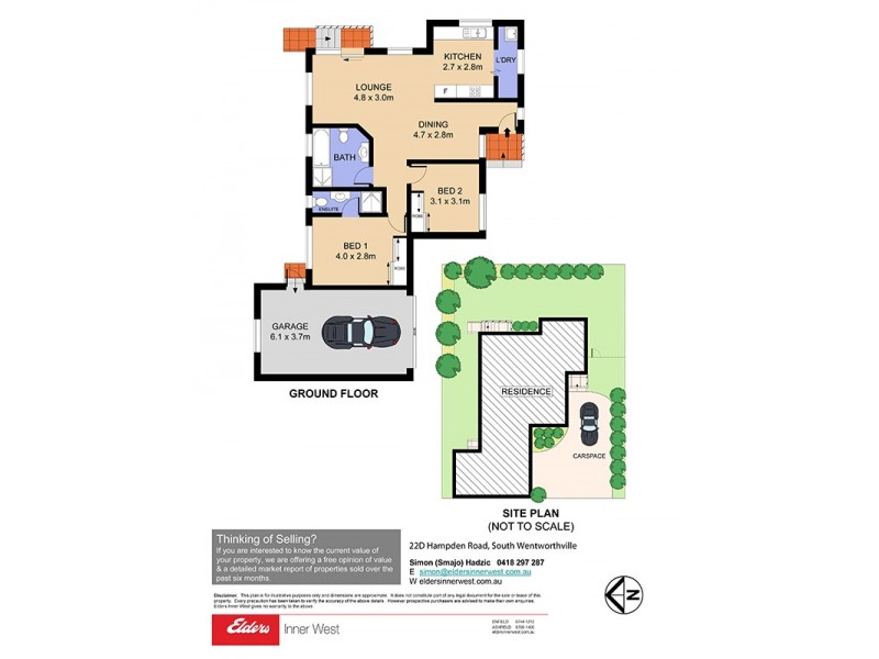 22D Hampden Road, South Wentworthville NSW 2145 Floorplan