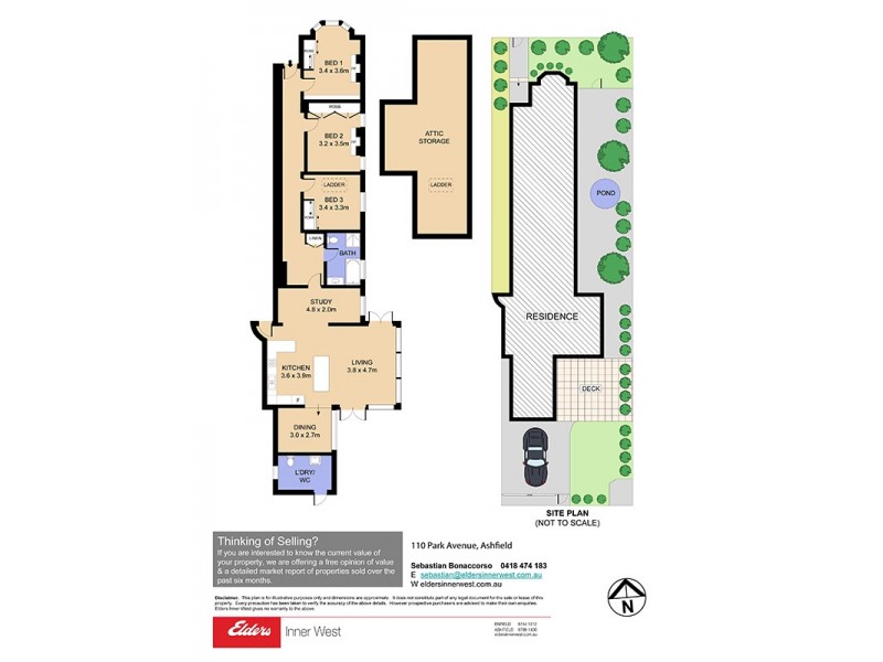 110 Park Avenue, Ashfield NSW 2131 Floorplan