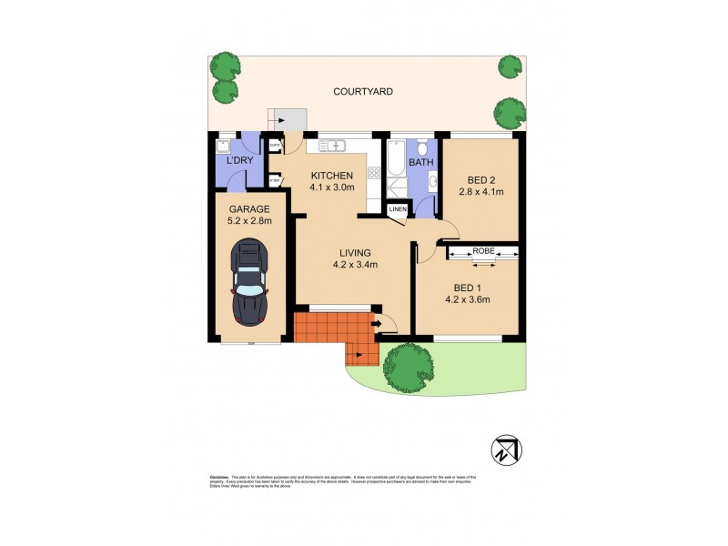 2/47-49 Lincoln Street, Belfield NSW 2191 Floorplan