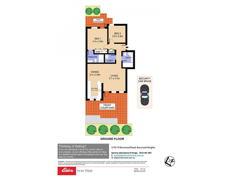 3/70-74 Burwood Rd, Burwood Heights NSW 2136 Floorplan