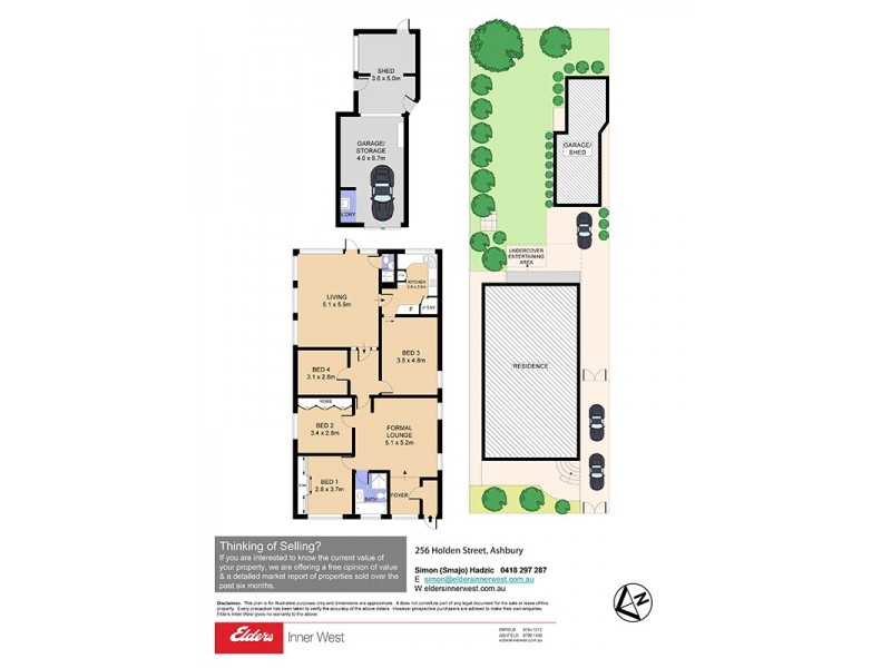 256 Holden Street, Ashbury NSW 2193 Floorplan