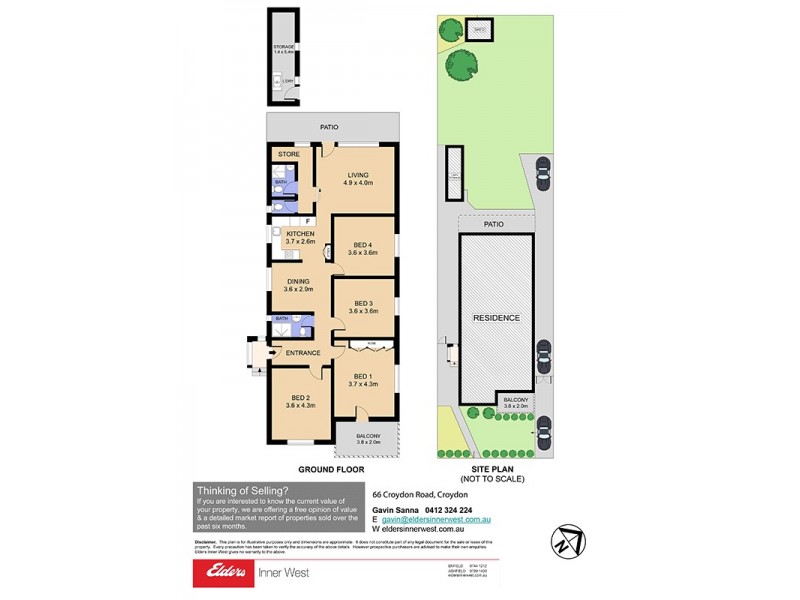 66 Croydon Road, Croydon NSW 2132 Floorplan