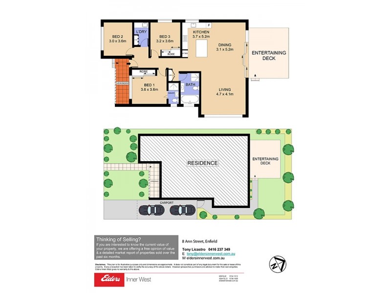 8 Ann Street, Enfield NSW 2136 Floorplan