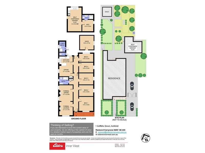 1 Griffiths Street, Ashfield NSW 2131 Floorplan